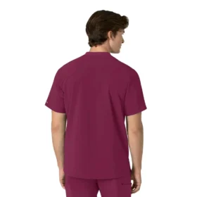Camiseta panadera Henley para hombre Force Cross-Flex