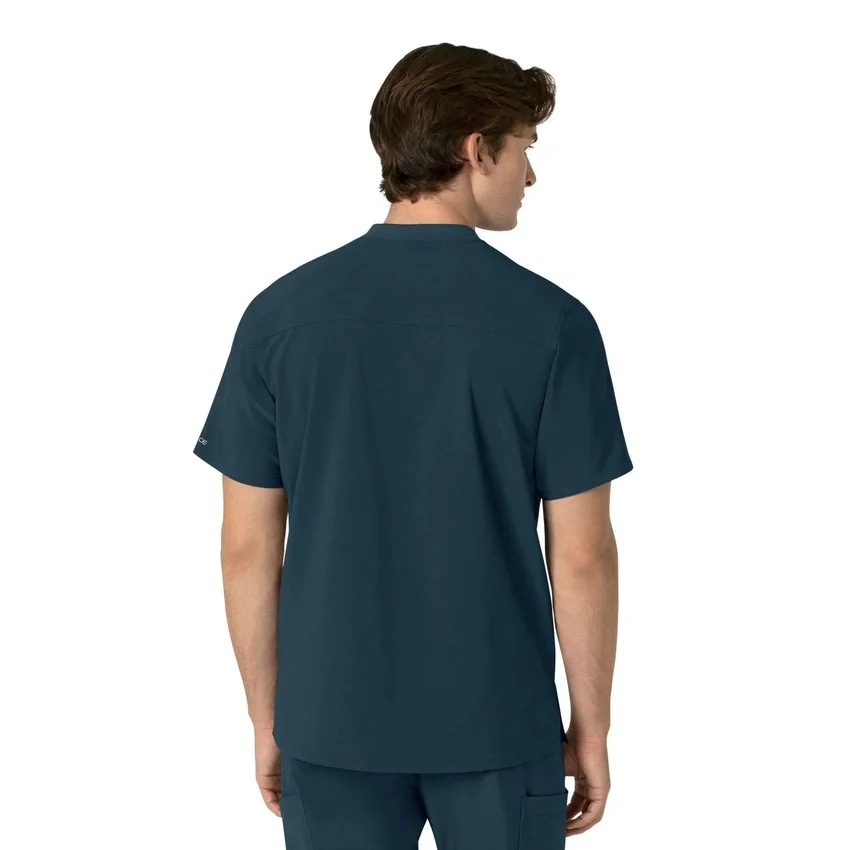 Camiseta panadera Henley para hombre Force Cross-Flex