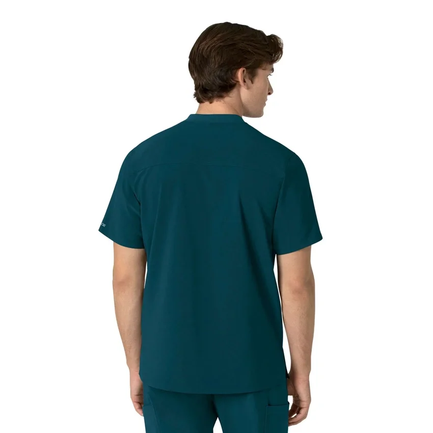 Camiseta panadera Henley para hombre Force Cross-Flex