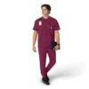 Camiseta panadera Henley para hombre Force Cross-Flex