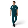 Camiseta panadera Henley para hombre Force Cross-Flex