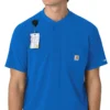 Camiseta panadera Henley para hombre Force Cross-Flex