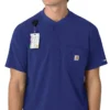 Camiseta panadera Henley para hombre Force Cross-Flex