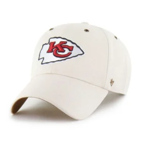 Camiseta sin teñir de los Kansas City Chiefs '47 Gorras Clean Up