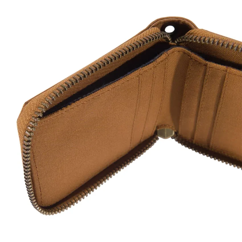 Cartera de nailon tipo «duck» con cremallera