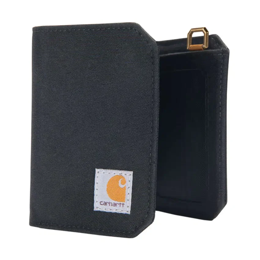 Cartera plegable en tres partes de nailon tipo «duck»