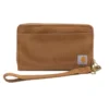Cartera tipo clutch plana de nailon tipo «duck»