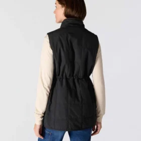 Chaleco aislante para mujer con forro de sherpa y resistente al agua – Chaleco Rain Defender
