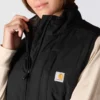Chaleco aislante para mujer con forro de sherpa y resistente al agua - Chaleco Rain Defender