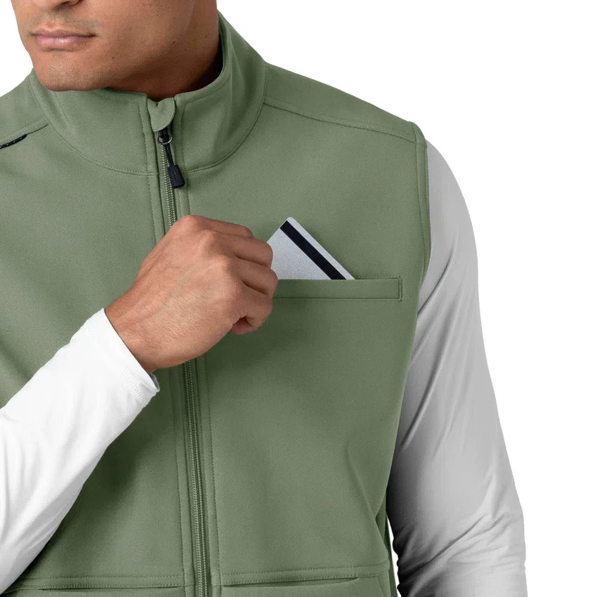 Chaleco médico de forro polar laminado Rugged Flex® para hombre