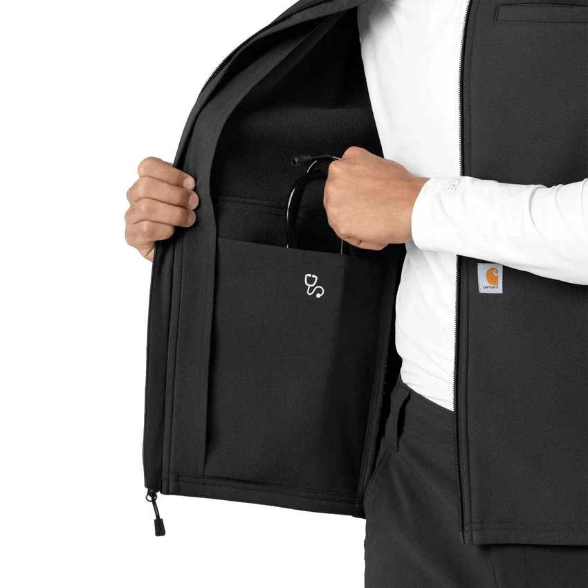 Chaleco médico de forro polar laminado Rugged Flex® para hombre