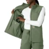 Chaleco médico de forro polar laminado Rugged Flex® para mujer