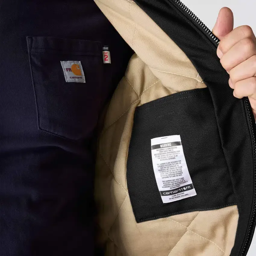 Chaqueta Active Jacket de hombre, corte holgado, de lona de algodón acolchada - Chaquetas ignífugas