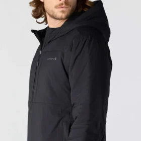 Chaqueta aislante ligera elástica con acabado DWR y corte holgado para hombre