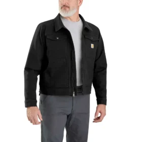 Chaqueta Berwick de lona de hombre, corte holgado y tejido Rugged Flex
