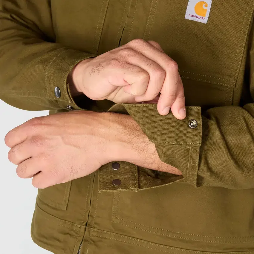 Chaqueta Berwick de lona de hombre, corte holgado y tejido Rugged Flex