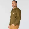 Chaqueta Berwick de lona de hombre, corte holgado y tejido Rugged Flex