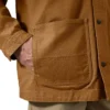 Chaqueta de trabajo para hombre «Rugged Flex» de corte holgado en lona de algodón elástica