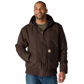 Chaqueta deportiva aislante de Washed Duck para hombre