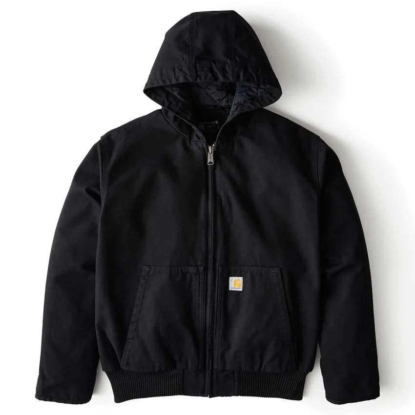 Chaqueta deportiva aislante de Washed Duck para hombre
