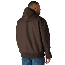Chaqueta deportiva aislante de Washed Duck para hombre