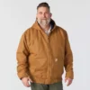 Chaqueta deportiva aislante de Washed Duck para hombre