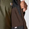 Chaqueta deportiva aislante de Washed Duck para hombre