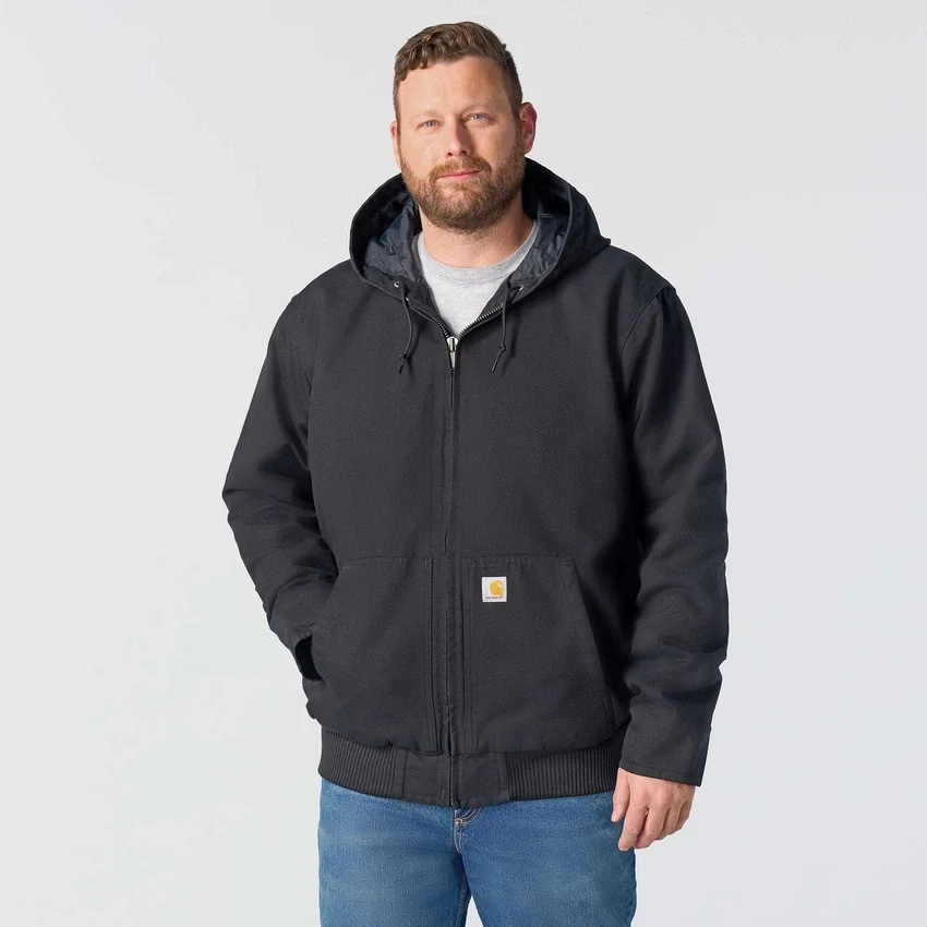 Chaqueta deportiva aislante de Washed Duck para hombre