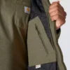 Chaqueta deportiva aislante de Washed Duck para hombre