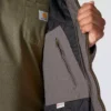 Chaqueta deportiva aislante de Washed Duck para hombre