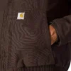 Chaqueta deportiva aislante de Washed Duck para hombre