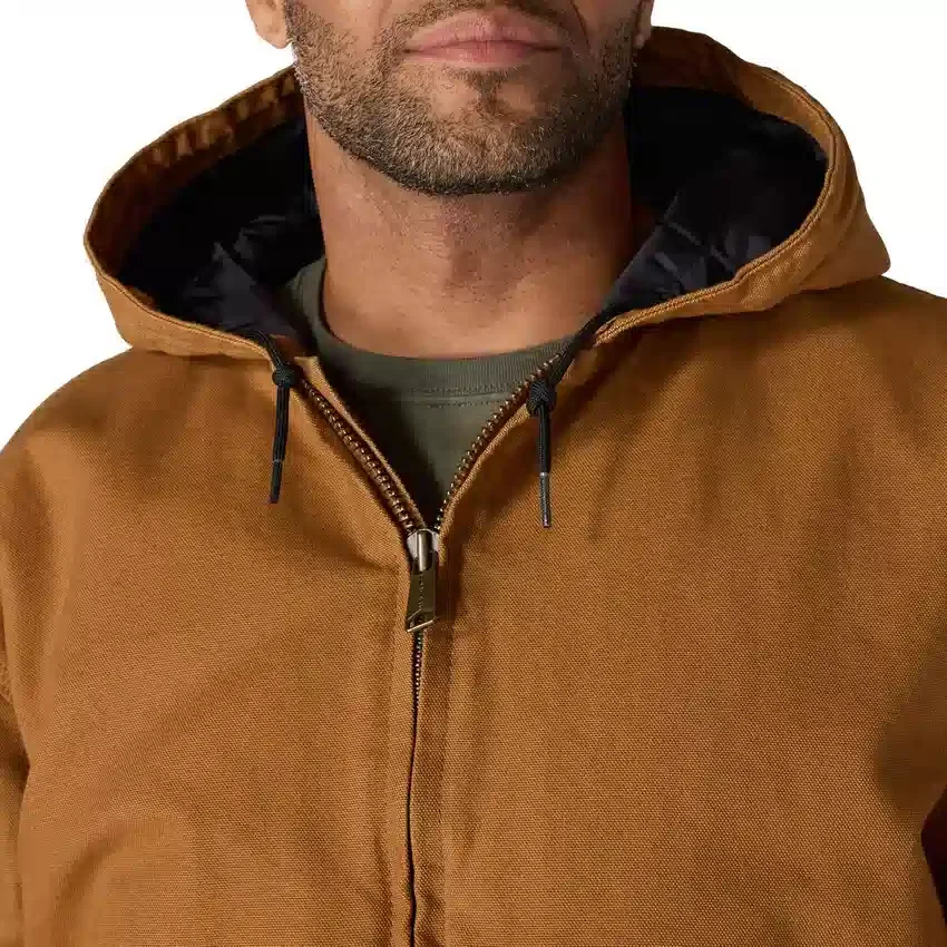 Chaqueta deportiva aislante de Washed Duck para hombre