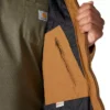 Chaqueta deportiva aislante de Washed Duck para hombre