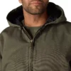 Chaqueta deportiva aislante de Washed Duck para hombre