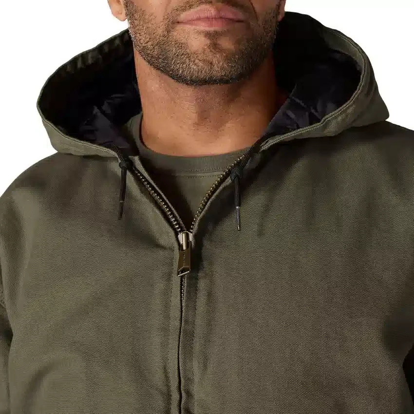 Chaqueta deportiva aislante de Washed Duck para hombre