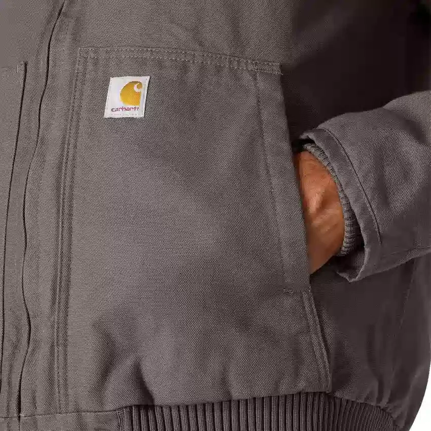 Chaqueta deportiva aislante de Washed Duck para hombre