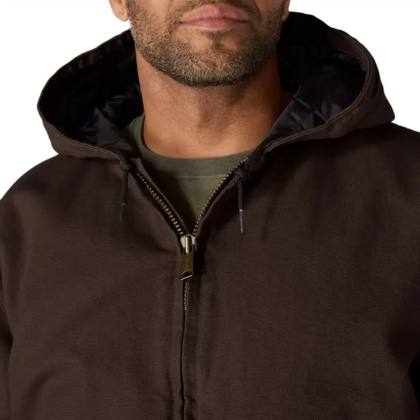 Chaqueta deportiva aislante de Washed Duck para hombre