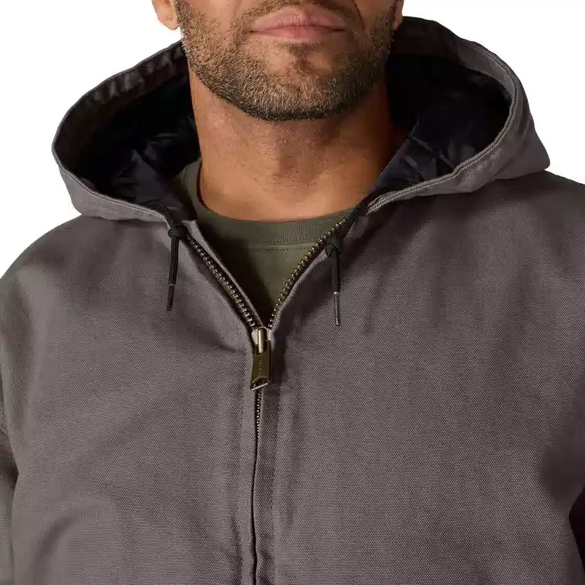 Chaqueta deportiva aislante de Washed Duck para hombre