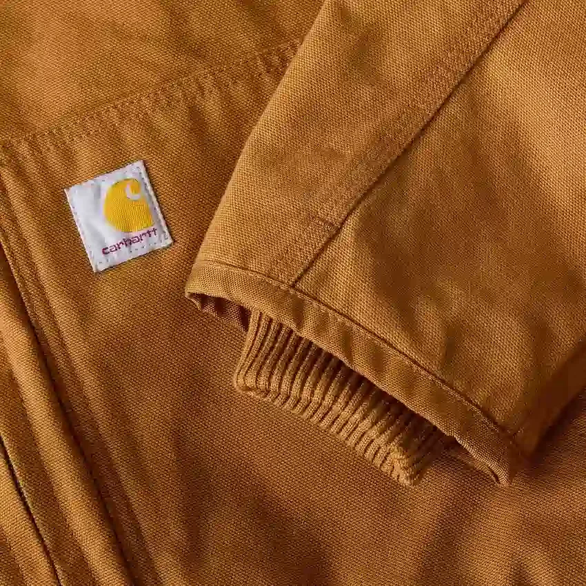 Chaqueta deportiva aislante de Washed Duck para hombre
