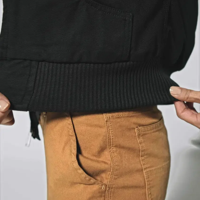 Chaqueta deportiva de algodón Washed Duck «Bethany Yellowtail» para mujer