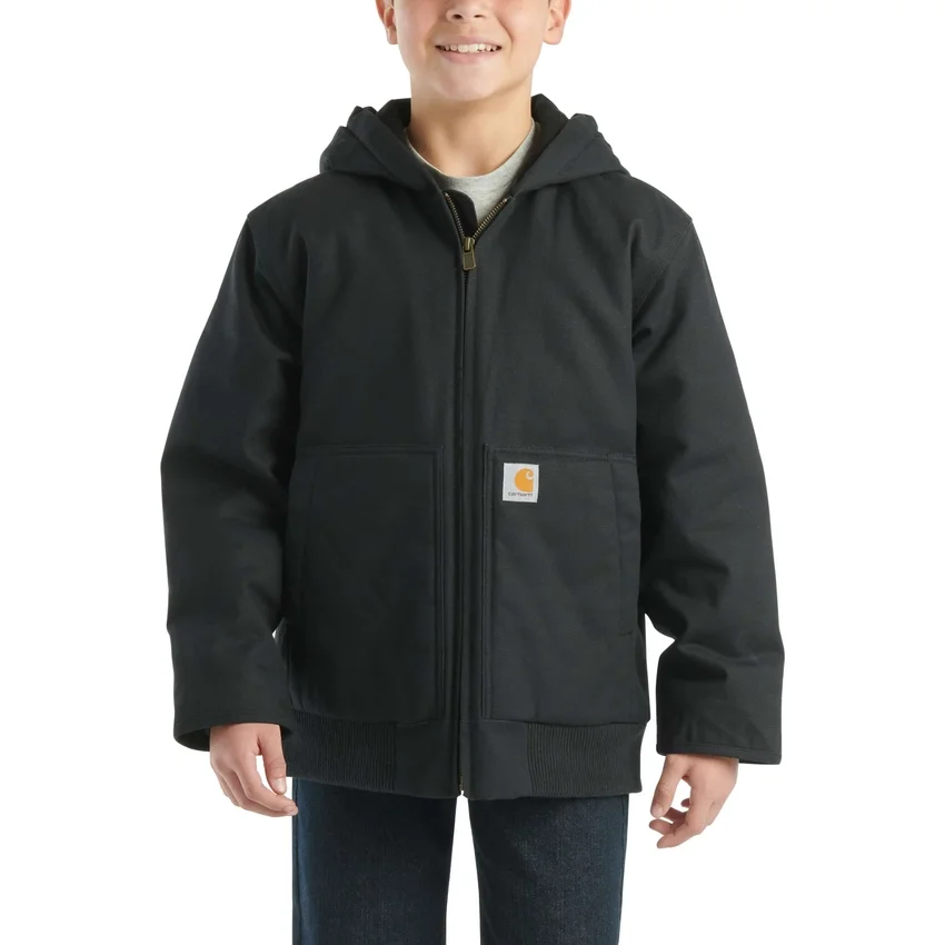 Chaqueta deportiva de franela con forro acolchado para niño (niños/jóvenes)