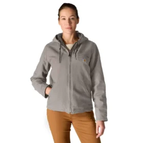 Chaqueta icónica Sierra Washed Duck para mujer, de lona lavada y forrada de sherpa