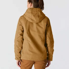 Chaqueta icónica Sierra Washed Duck para mujer, de lona lavada y forrada de sherpa