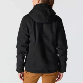 Chaqueta icónica Sierra Washed Duck para mujer, de lona lavada y forrada de sherpa