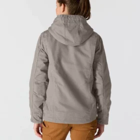 Chaqueta icónica Sierra Washed Duck para mujer, de lona lavada y forrada de sherpa