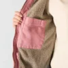 Chaqueta icónica Sierra Washed Duck para mujer, de lona lavada y forrada de sherpa
