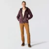 Chaqueta icónica Sierra Washed Duck para mujer, de lona lavada y forrada de sherpa