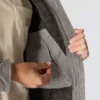 Chaqueta icónica Sierra Washed Duck para mujer, de lona lavada y forrada de sherpa