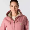 Chaqueta icónica Sierra Washed Duck para mujer, de lona lavada y forrada de sherpa