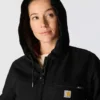 Chaqueta icónica Sierra Washed Duck para mujer, de lona lavada y forrada de sherpa